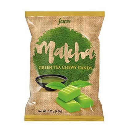 Jans Matcha Green Tea Chewy Candy, 4 oz