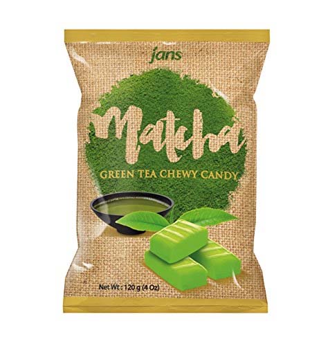 Jans Matcha Green Tea Chewy Candy, 4 oz