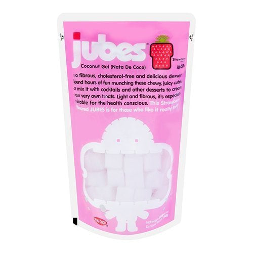 Jubes Nata De Coco Strawberry 12.7oz.
