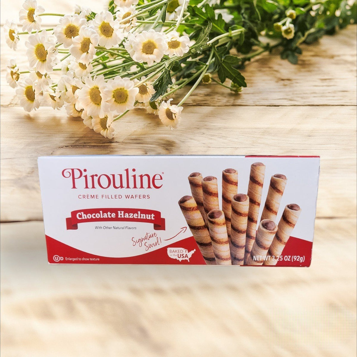 Pirouline Hezalnut Chocolate-Roll Wafer