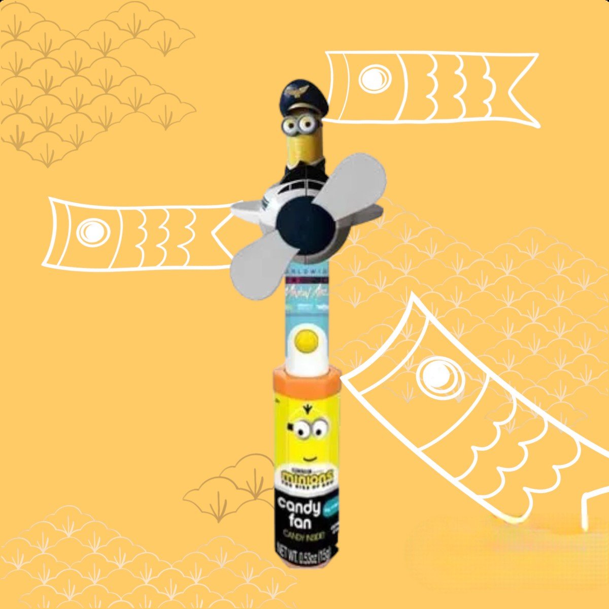 UNIVERSAL MINIONS 2 CHARACTER FAN