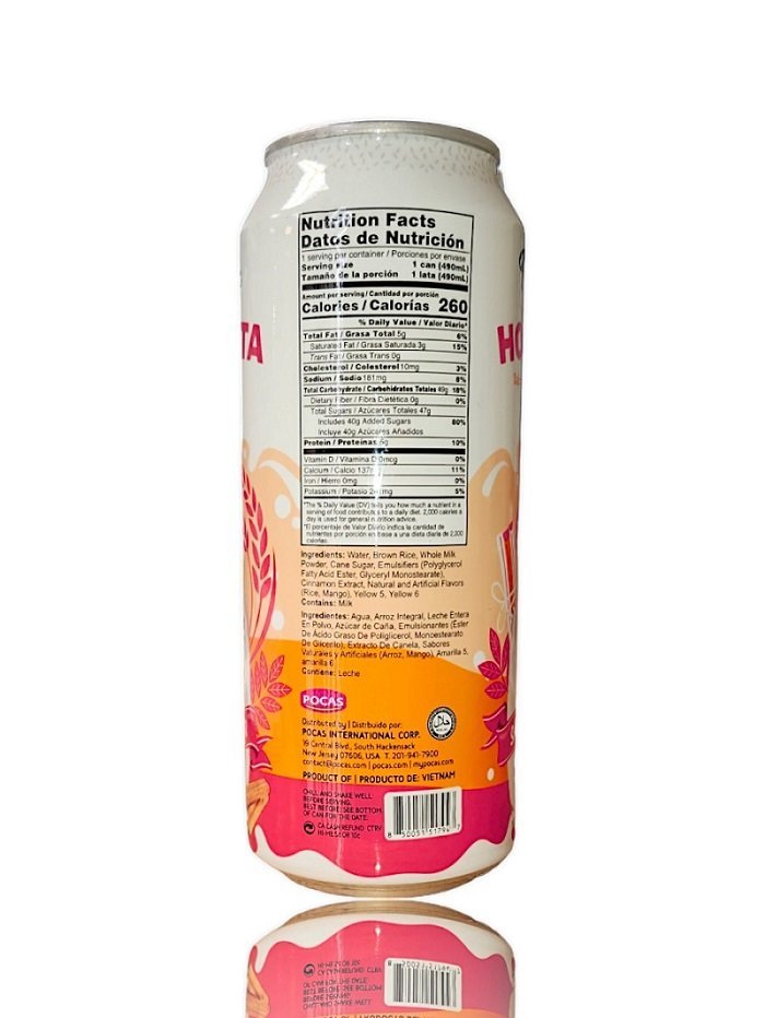 Horchata Mango Flavors