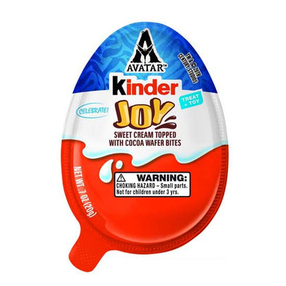 Kinder Joy Avatar Eggs, Cream and Chocolatey Wafers with Toy Inside