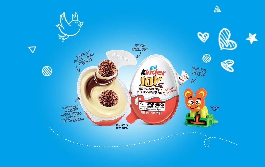 Kinder Joy Egg + Toy – 0.7oz