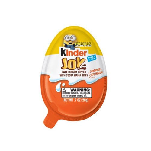 Kinder Joy Egg Minion + Toy - 0.7oz