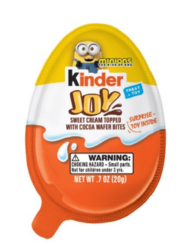 Kinder Joy Egg Minion + Toy - 0.7oz
