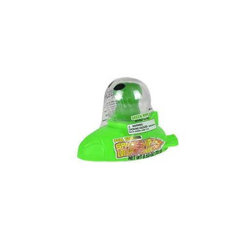 KoKo Pull-Back Spaceship Lollipop, Green