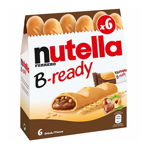 Nutella B-ready 6 pieces, 4.6oz