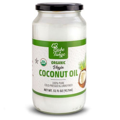 Bake&Tango Organic Virgin Coconut Oil 31oz, 917ml