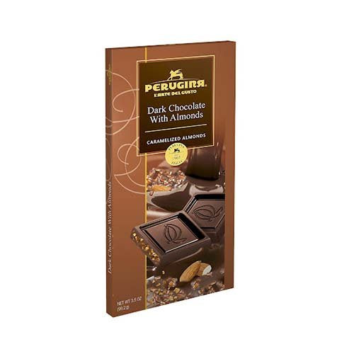 Perugina Dark Chocolate Bar, Almond