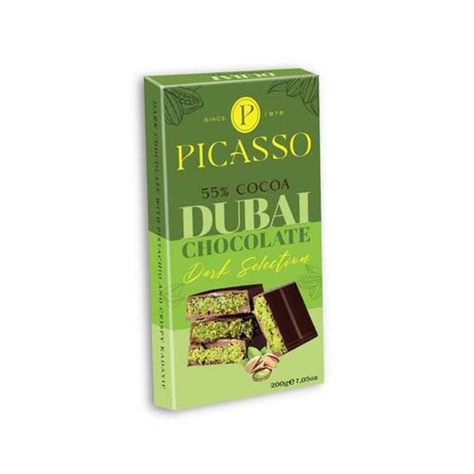 Picasso, Dubai Dark Chocolate Bar, 7,05 oz