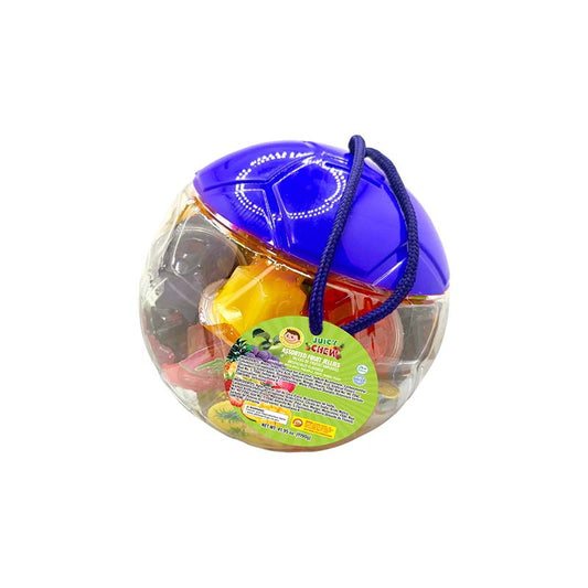 JoshBosh Ass’t Fruit Jelly Blue Soccer Ball & Piggy Bank  34pc