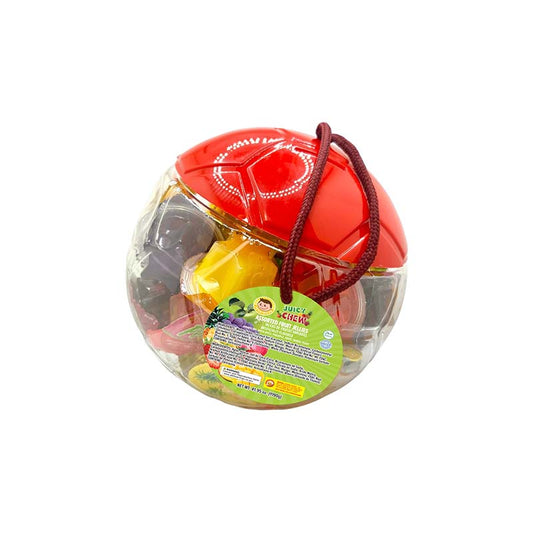 JoshBosh Ass’t Fruit Jelly Red Soccer Ball & Piggy Bank 34pc