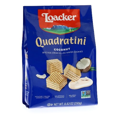 Quadratini, Coconut Wafer 8.82oz