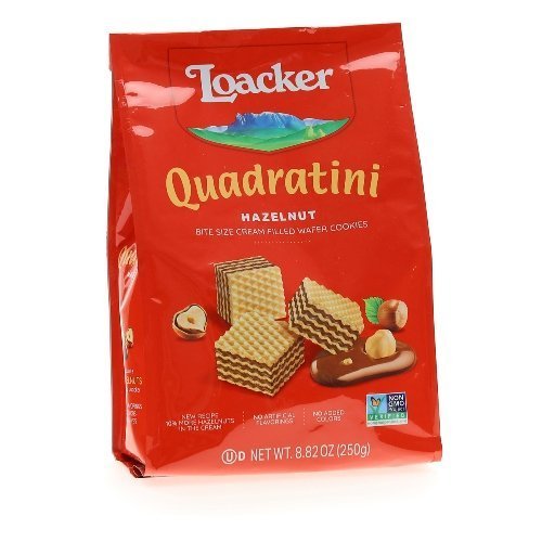 Quadratini, Hazelnut Creme Wafer 8.82oz