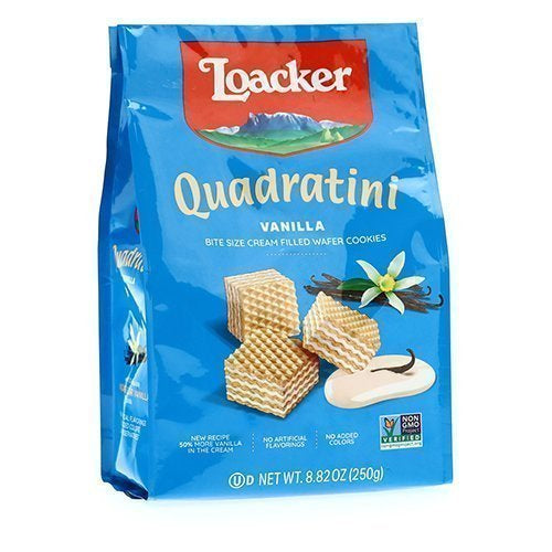 Quadratini, Vanilla Creme 8.82oz