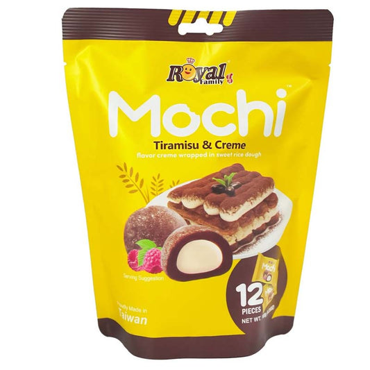 Royal Family Mochi Tiramisu & Creme 120g