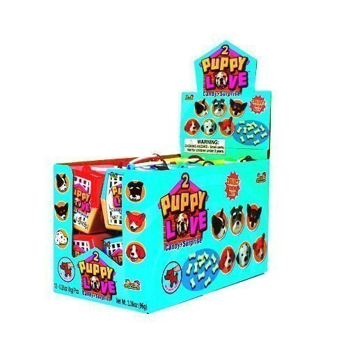 Kidsmania puppy love candy - 12 Puppies house