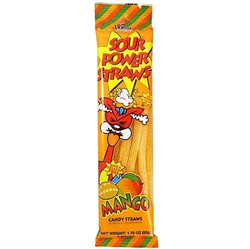 Sour Power Straws Mango