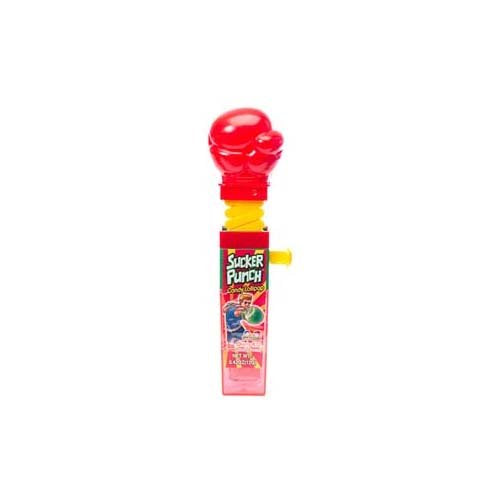 Kidsmania Sucker Punch filled with candy, Red