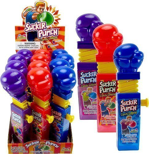 Kidsmania Sucker Punch filled with candy Box