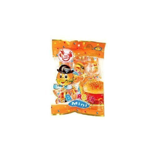 Twin Rabbit Gummy Burger Bag