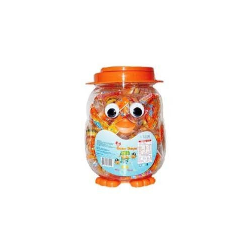 Twin Rabbit Gummy Burger Jar
