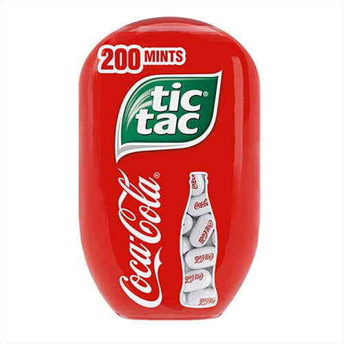 Tic Tac Coca Cola Fresh Breath Mints 3.4 Oz