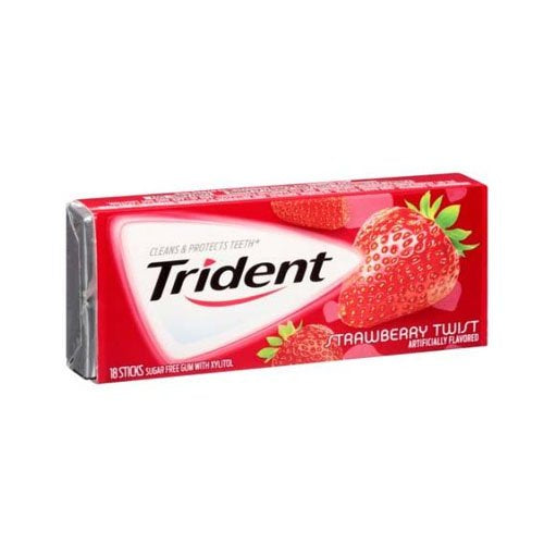 Trident Strawberry Twist Gum