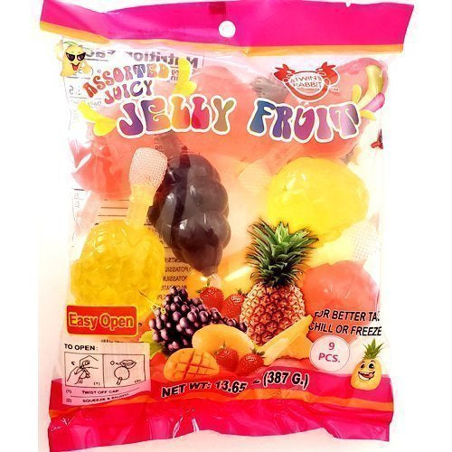 Twin Rabbit Assorted Juicy Fruit 13.65oz.