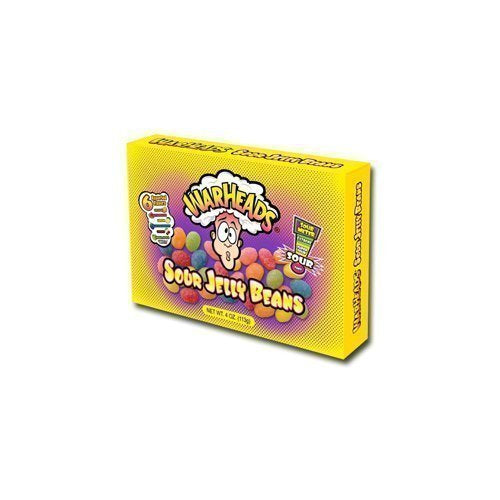 Warheads Sour Jelly Beans Theatre Box
