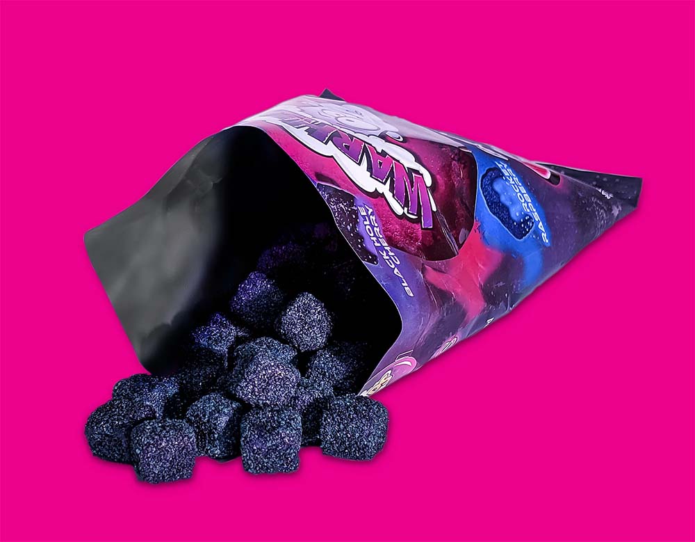 Warheads Galactic Cubes – Sour Gummy Candy 4.5 oz.