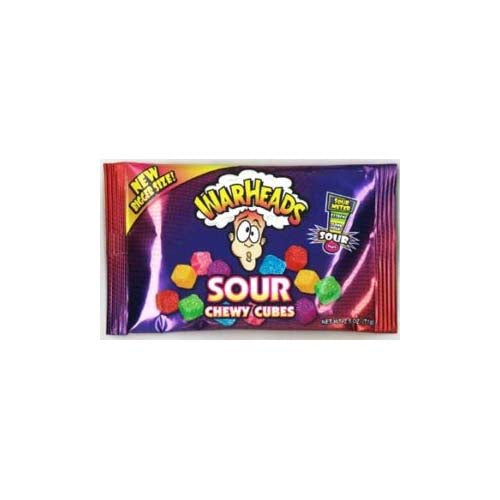 Warheads Sour Chewy Cubes 2.5oz