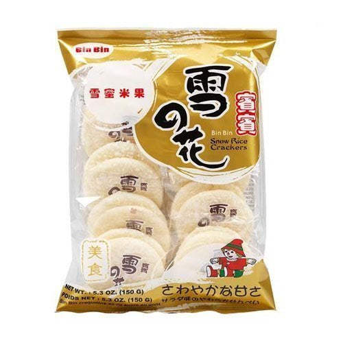 Bin Bin Snow Rice Crackers