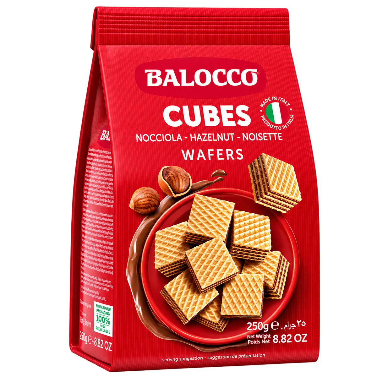 Balocco Hazelnut Wafer 8.8oz