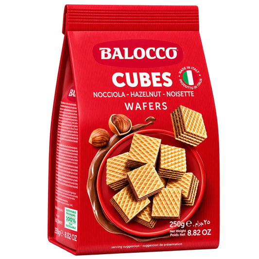 Obleas de avellana Balocco 250g