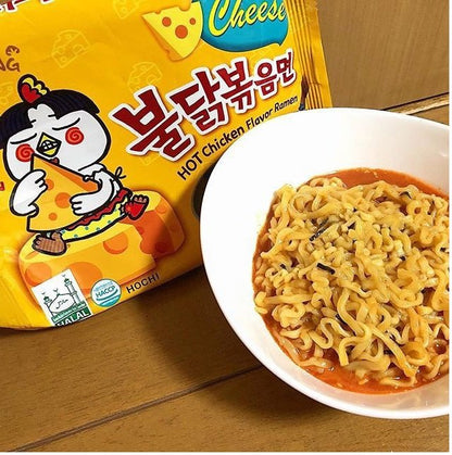 Buldak Ramen- Cheese Hot Chicken Flavor 140g