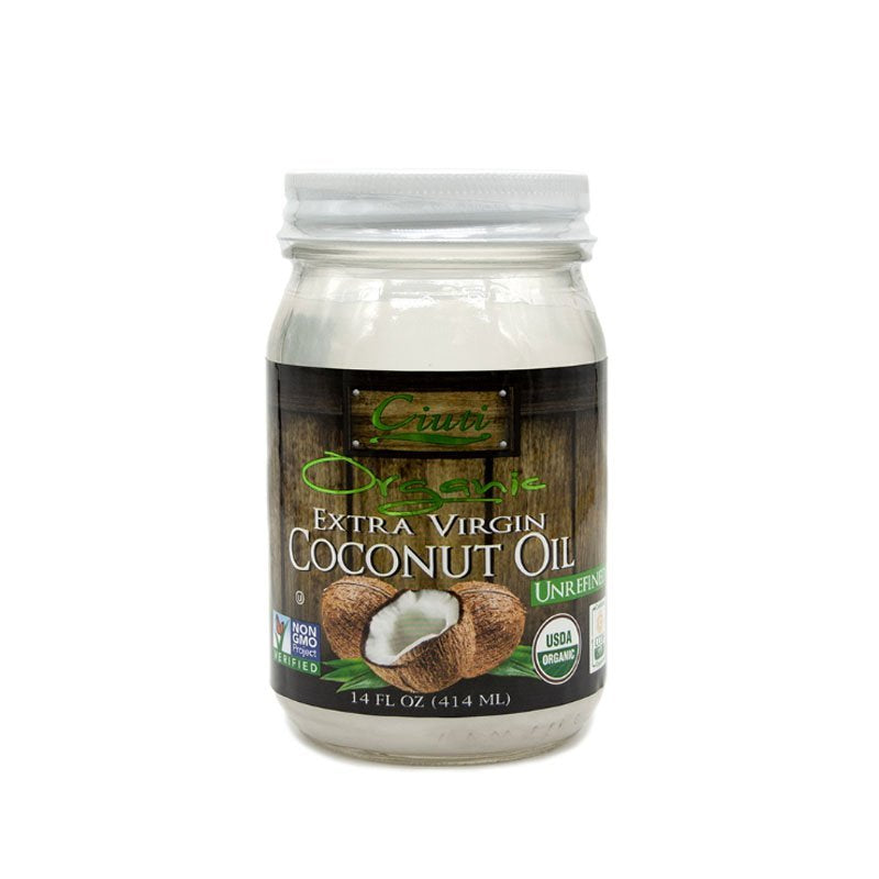 Ciuti Organic Extra Virgin Coconut Oil, Unrefined