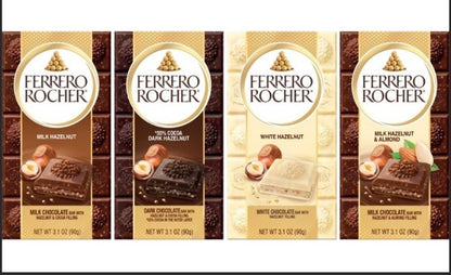 Ferrero Rocher milk  hazelnut chocolate bar