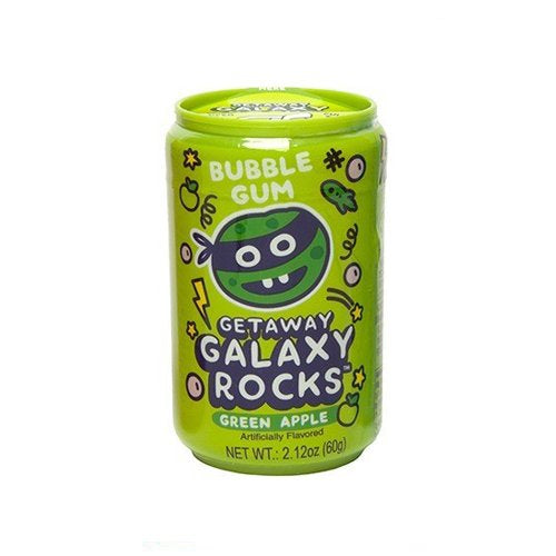 Kidsmania getaway galaxy - Green Apple Bubble Gum Rocks