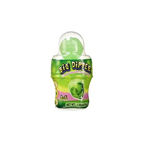 Kidsmania Big Dipper Candy Ring With Sour Powder, Green