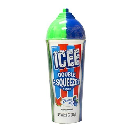 Icee Double Squeeze Watermelon & Blue Raspberry