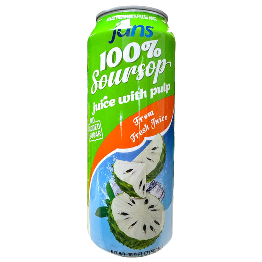 Jans 100% soursop can 16.9oz