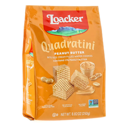 Quadratini, Peanut Butter Wafer 8.82oz