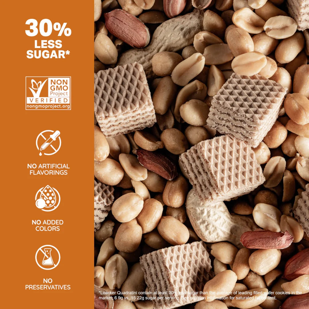 Quadratini, Peanut Butter Wafer 8.82oz