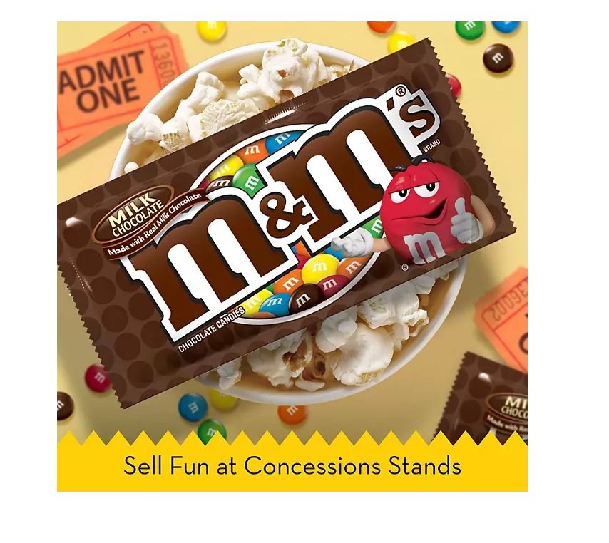 M&M MILK CHOCOLATE