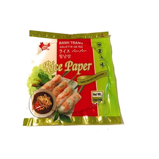 Twin Rabbit Rice Papers (22cm) – Zip Bags