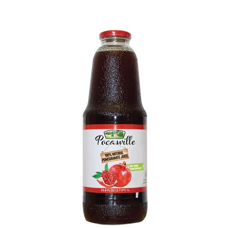 Pocasville Organic Pomegranate Juice Drink 1Lt, 33.8oz