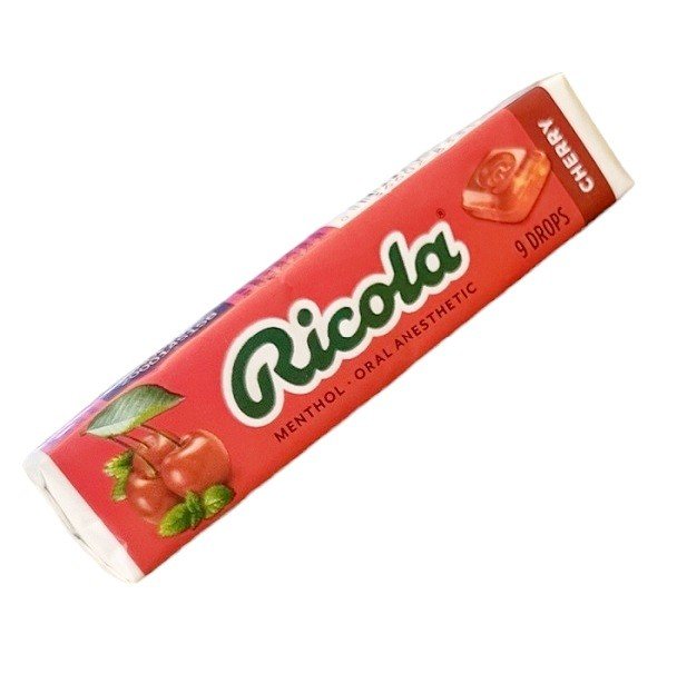 Ricola Natural Herb Cough Drops Sticks- cherry