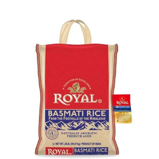 Royal Basmati Rice 20 Lb